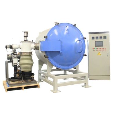 ποιότητας  CE Industrial Vacuum Muffle Furnace Up To 1600C With Diffusion Vacuum Pump Unit εργοστάσιο