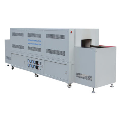 Φούρνος στεγνώσεως ζώνης 500C 120L Mesh με υψηλό επίπεδο αλουμινίου 1500 Κερματική Θάλασσα