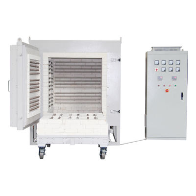 Φούρνος Bogie Hearth 1200°C πέντε πλευρές θέρμανσης με τροχόσπιτο εύκολο για φόρτωση και εκφόρτωση