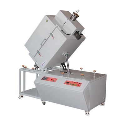 1200C Μεγάλο κάθετο περιστρεφόμενο μονοζώνιο φούρνο σωλήνων με OD300mm μεταλλικό σωλήνα