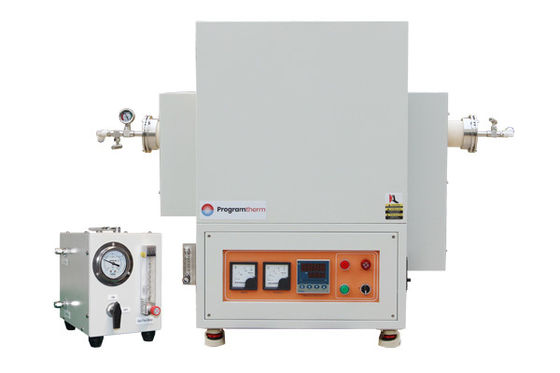 Φούρνος κυλιόμενου σωλήνα 1700C μίας ζώνης με φλάντζη και σωλήνα αλουμινίου 80 mm - PTR D80/300/17