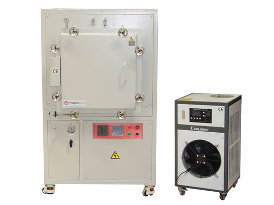 Φούρνος ατμόσφαιρας 1200°C 64L με βιομηχανικό ψυγείο